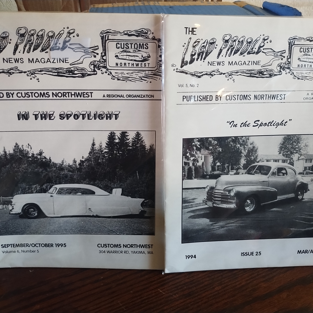 The Lead Paddle hotrod magazine‎